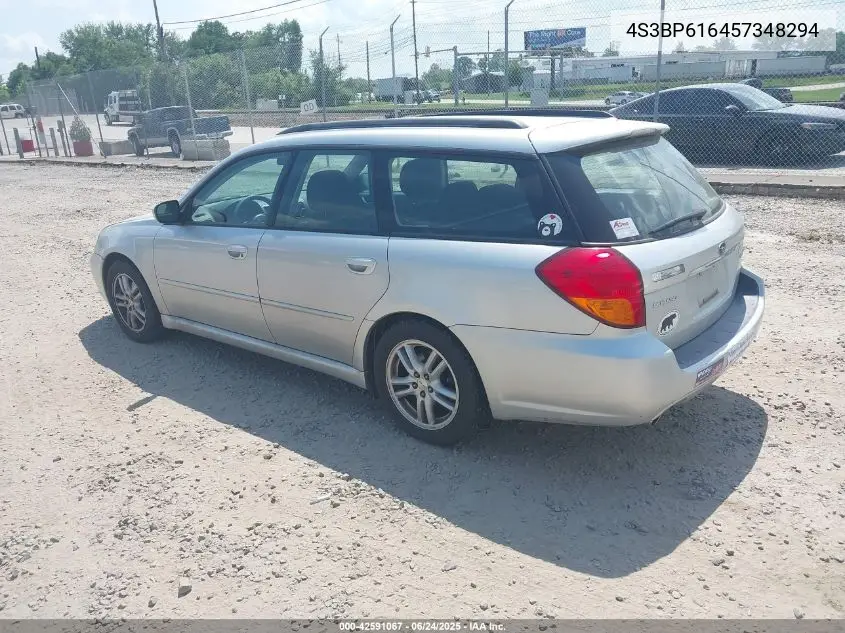 2005 Subaru Legacy 2.5I VIN: 4S3BP616457348294 Lot: 42591067