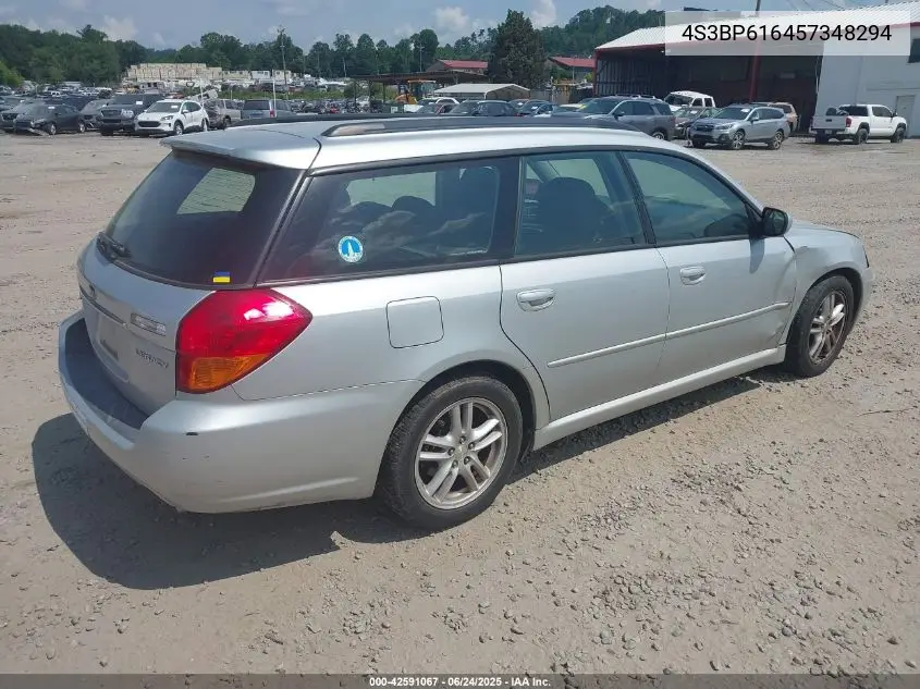 2005 Subaru Legacy 2.5I VIN: 4S3BP616457348294 Lot: 42591067