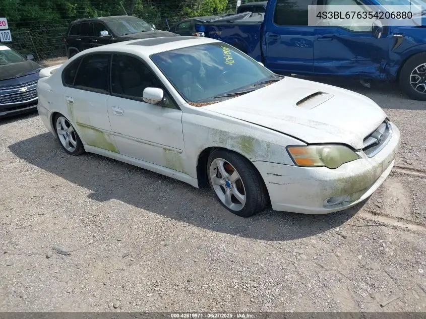 2005 Subaru Legacy 2.5Gt Limited VIN: 4S3BL676354206880 Lot: 42619971