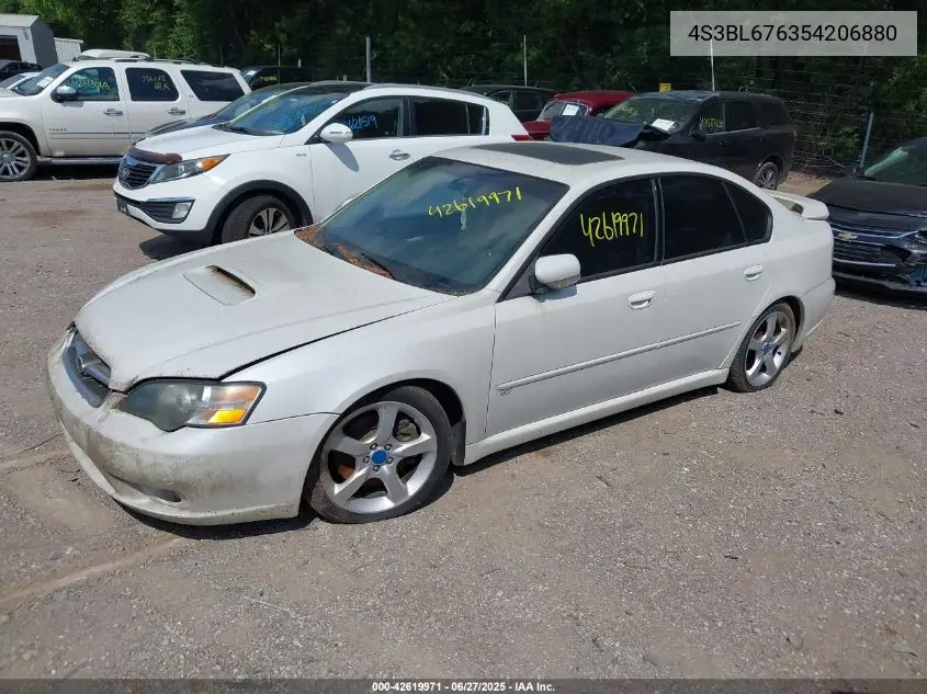 2005 Subaru Legacy 2.5Gt Limited VIN: 4S3BL676354206880 Lot: 42619971