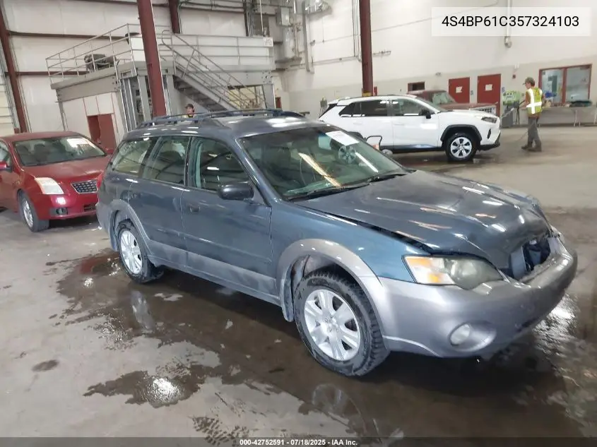 2005 Subaru Legacy (Natl) 2.5I/Outback VIN: 4S4BP61C357324103 Lot: 42752591