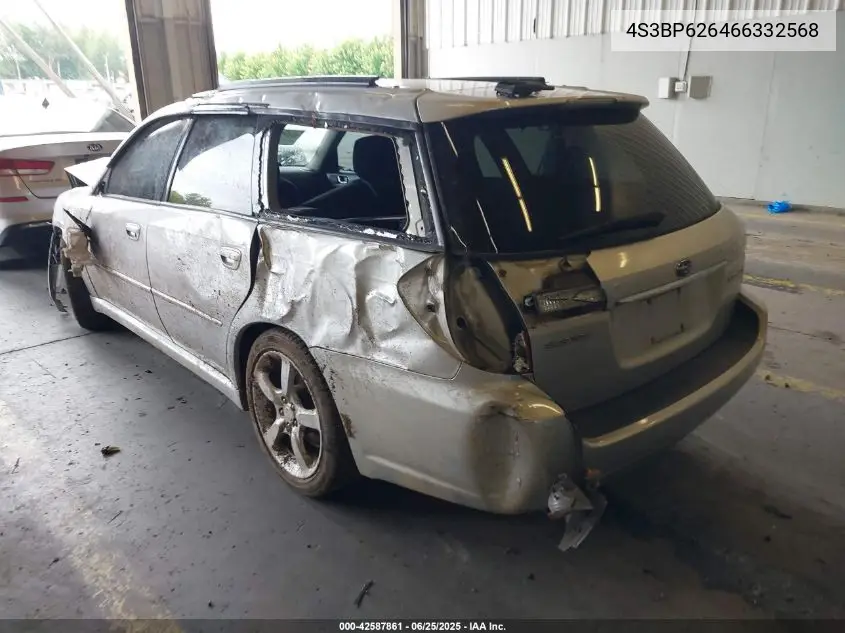 2006 Subaru Legacy 2.5I VIN: 4S3BP626466332568 Lot: 42587861