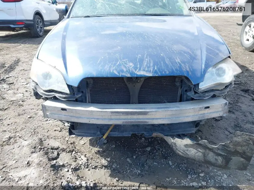 2007 Subaru Legacy 2.5I VIN: 4S3BL616576208761 Lot: 42194308