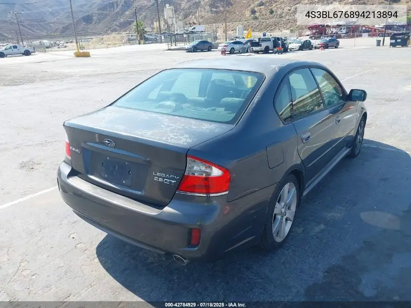 2009 Subaru Legacy 2.5Gt Limited VIN: 4S3BL676894213894 Lot: 42784929
