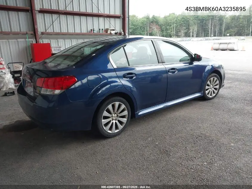 2010 Subaru Legacy 2.5I Limited VIN: 4S3BMBK60A3235895 Lot: 42607385