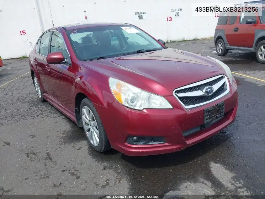 2011 Subaru Legacy 2.5I Limited VIN: 4S3BMBL6XB3213256 Lot: 42238871