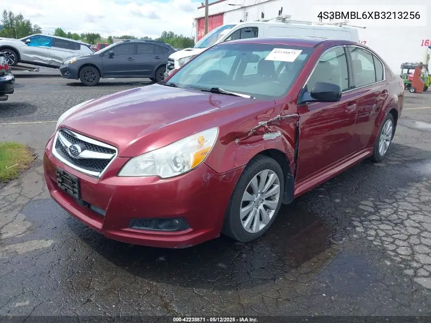 2011 Subaru Legacy 2.5I Limited VIN: 4S3BMBL6XB3213256 Lot: 42238871