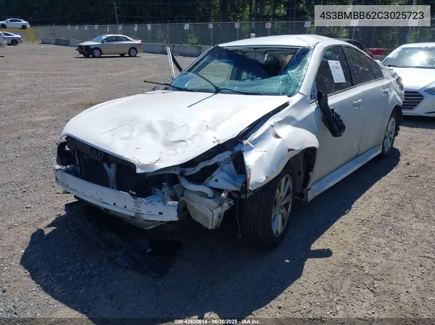 2012 Subaru Legacy 2.5I Premium VIN: 4S3BMBB62C3025723 Lot: 42620614