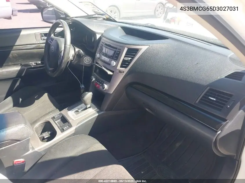 2013 Subaru Legacy 2.5 I Sport VIN: 4S3BMCG65D3027031 Lot: 42210669
