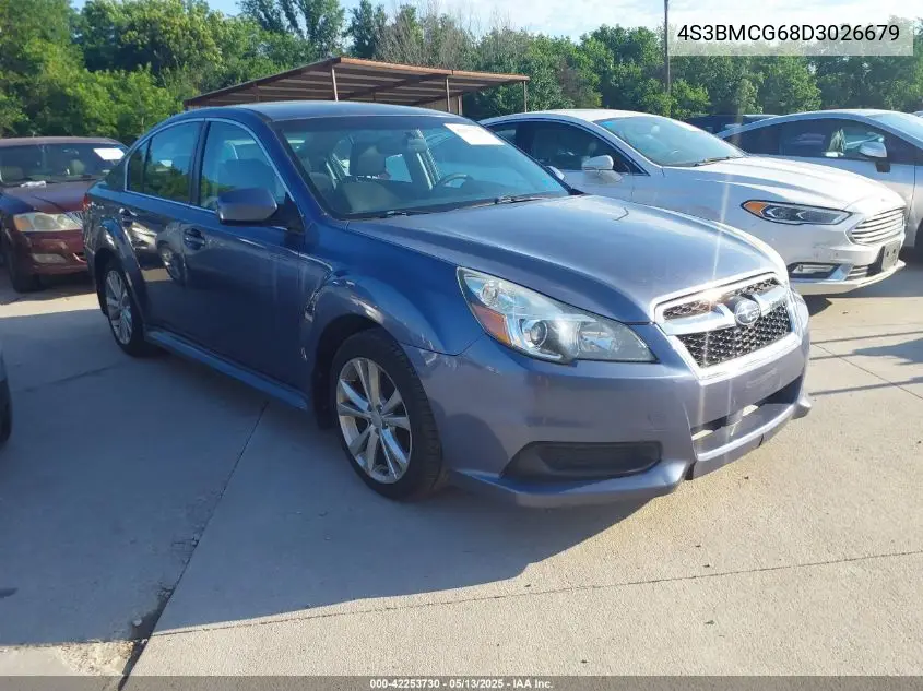 2013 Subaru Legacy 2.5I Premium VIN: 4S3BMCG68D3026679 Lot: 42253730