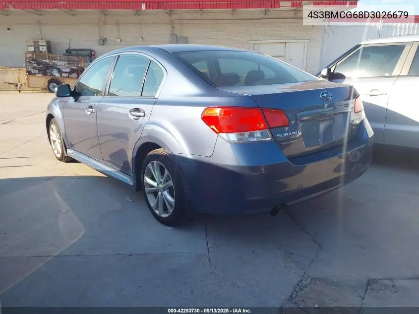 2013 Subaru Legacy 2.5I Premium VIN: 4S3BMCG68D3026679 Lot: 42253730