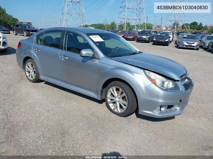 2013 Subaru Legacy 2.5I Premium VIN: 4S3BMBC61D3040830 Lot: 42594248