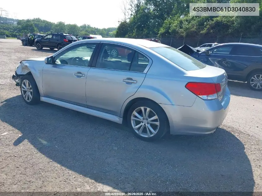 2013 Subaru Legacy 2.5I Premium VIN: 4S3BMBC61D3040830 Lot: 42594248