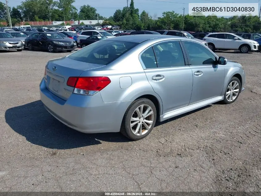 2013 Subaru Legacy 2.5I Premium VIN: 4S3BMBC61D3040830 Lot: 42594248