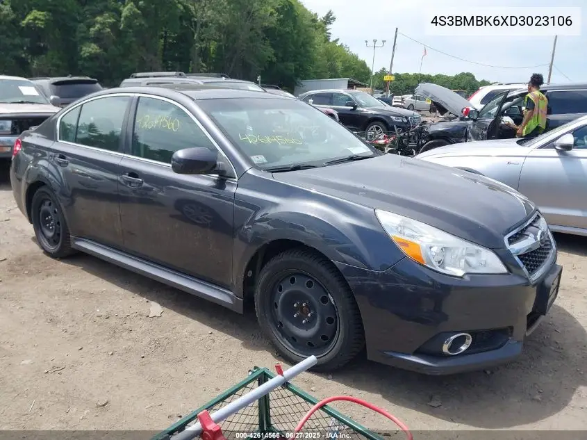 2013 Subaru Legacy 2.5I Limited VIN: 4S3BMBK6XD3023106 Lot: 42614566