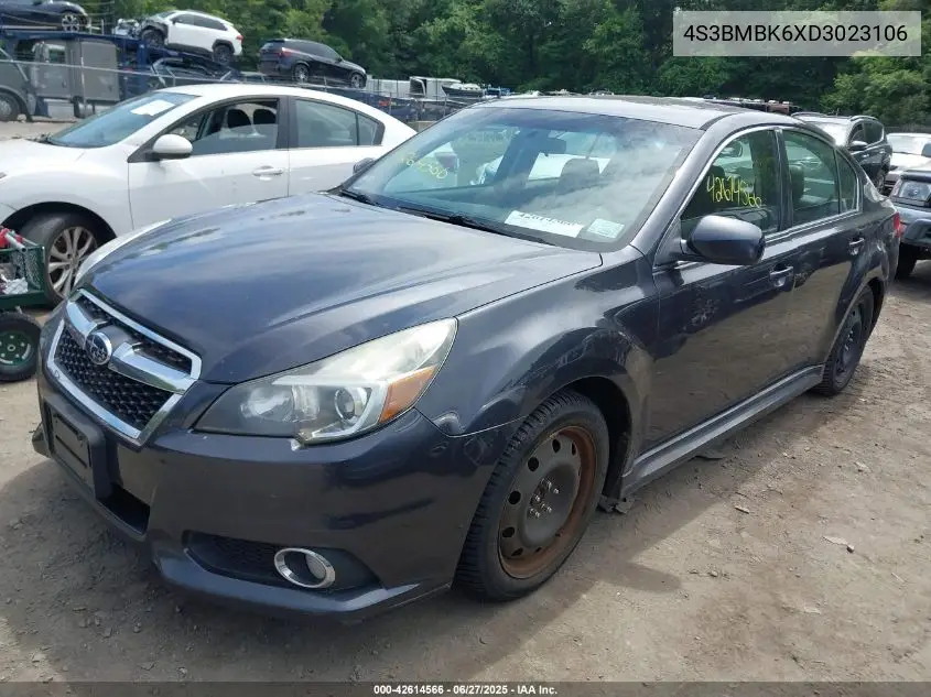 2013 Subaru Legacy 2.5I Limited VIN: 4S3BMBK6XD3023106 Lot: 42614566