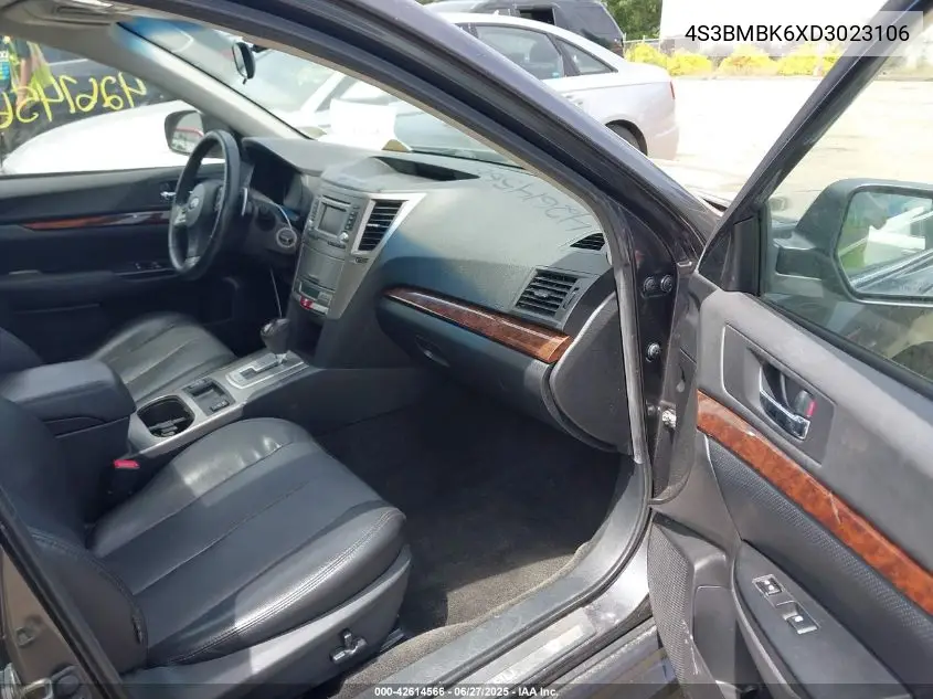 2013 Subaru Legacy 2.5I Limited VIN: 4S3BMBK6XD3023106 Lot: 42614566
