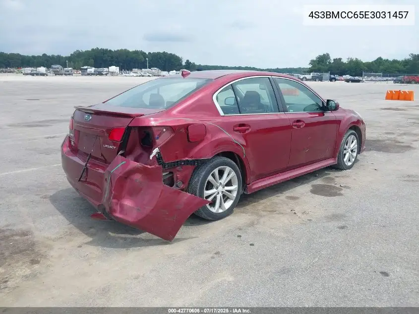 2014 Subaru Legacy 2.5I Premium VIN: 4S3BMCC65E3031457 Lot: 42770606