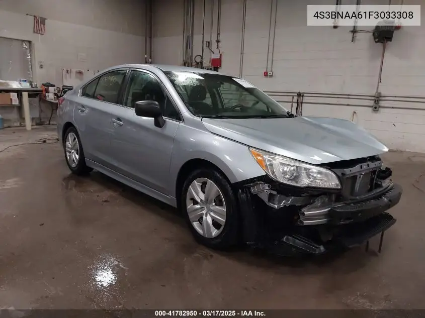 2015 Subaru Legacy 2.5I VIN: 4S3BNAA61F3033308 Lot: 41782950