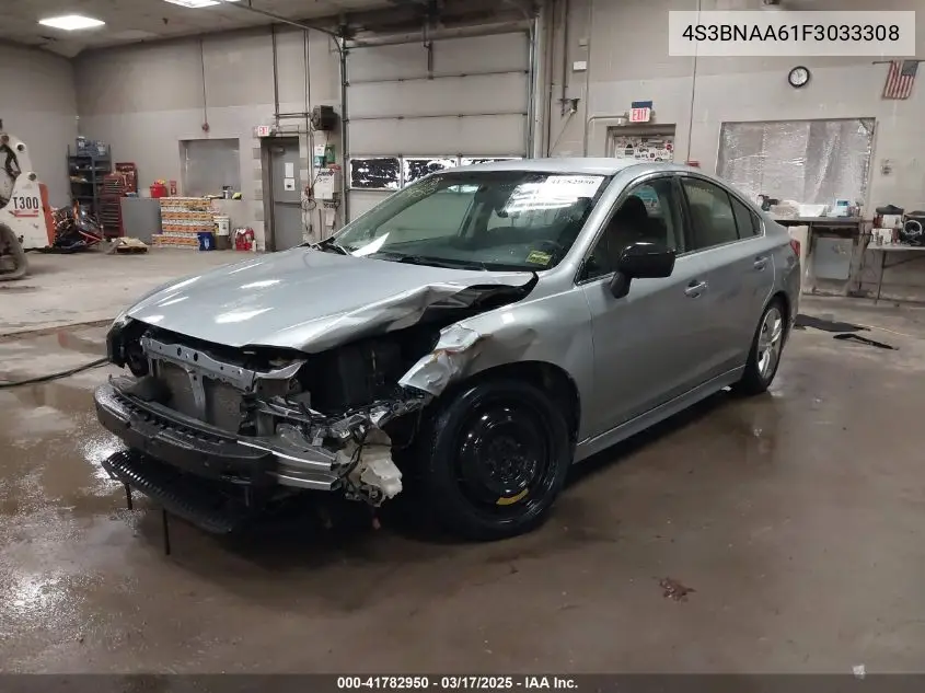 2015 Subaru Legacy 2.5I VIN: 4S3BNAA61F3033308 Lot: 41782950