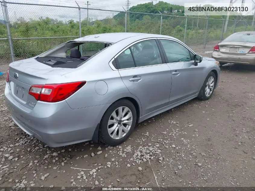 2015 Subaru Legacy 2.5I Premium VIN: 4S3BNAD68F3023130 Lot: 42246690
