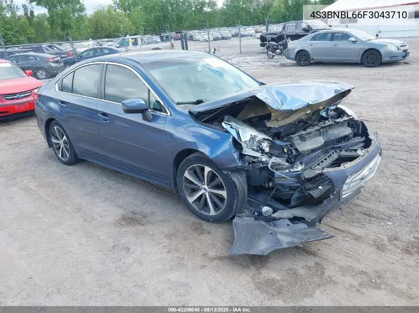 2015 Subaru Legacy 2.5I Limited VIN: 4S3BNBL66F3043710 Lot: 42256040