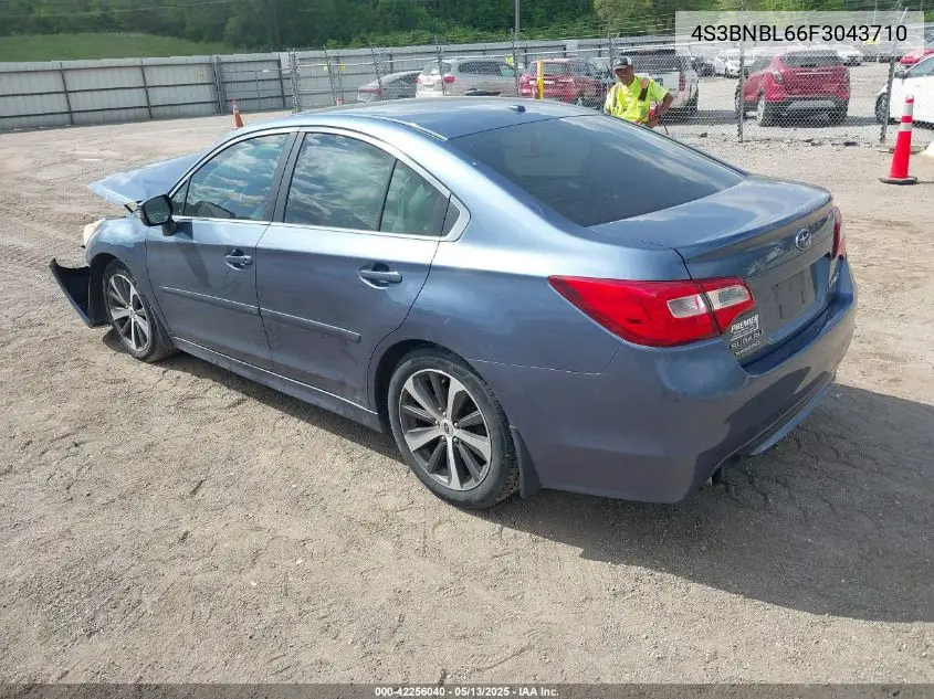 2015 Subaru Legacy 2.5I Limited VIN: 4S3BNBL66F3043710 Lot: 42256040