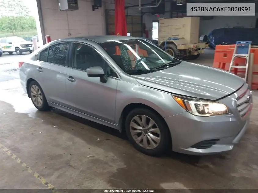 2015 Subaru Legacy 2.5I Premium VIN: 4S3BNAC6XF3020991 Lot: 42259469