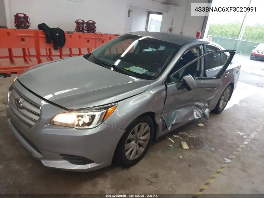 2015 Subaru Legacy 2.5I Premium VIN: 4S3BNAC6XF3020991 Lot: 42259469