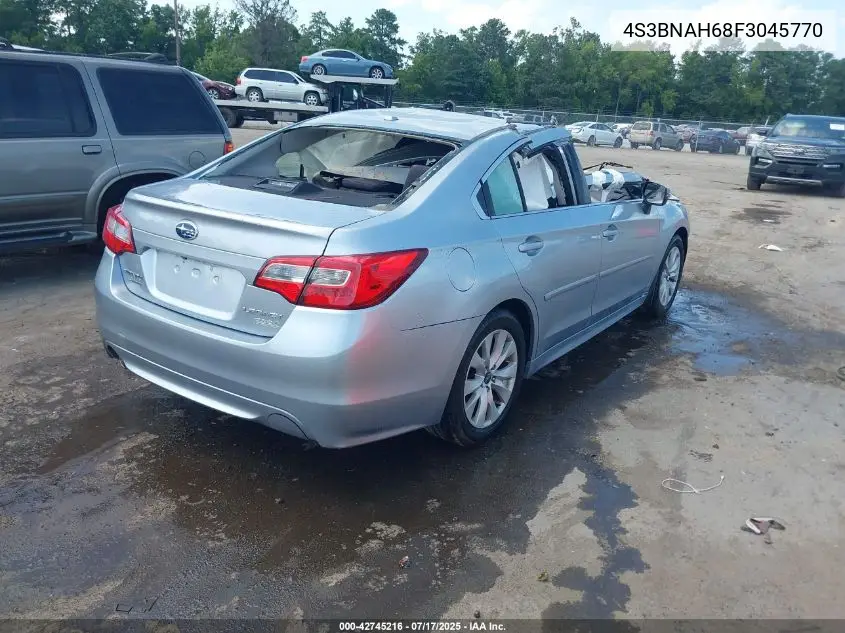 2015 Subaru Legacy 2.5I Premium VIN: 4S3BNAH68F3045770 Lot: 42745216
