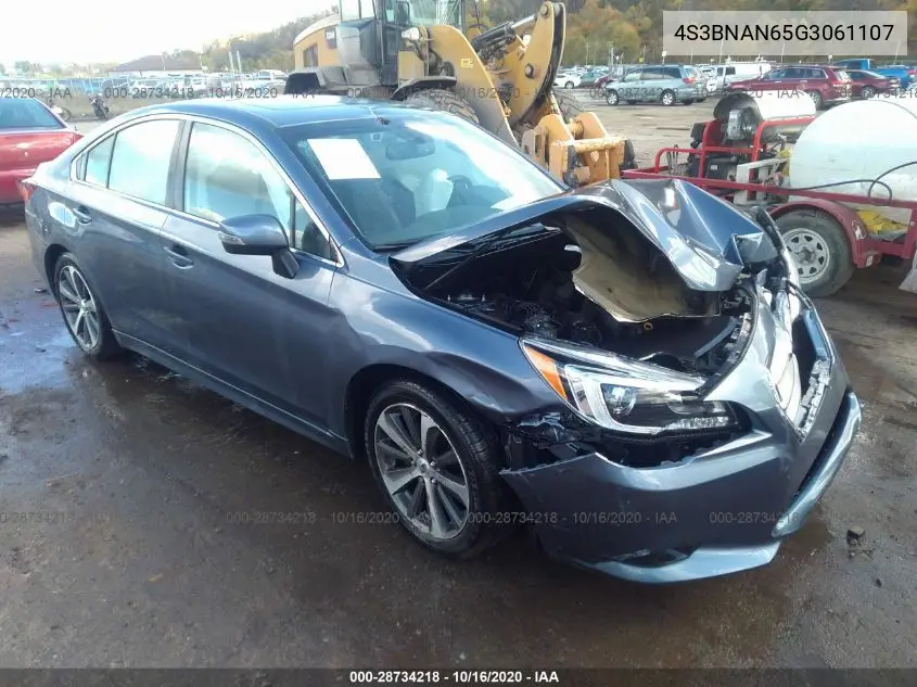 2016 Subaru Legacy 2.5I Limited VIN: 4S3BNAN65G3061107 Lot: 28734218