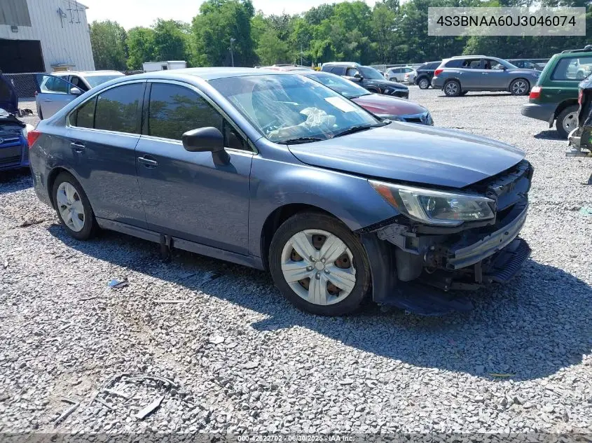 2018 Subaru Legacy 2.5I VIN: 4S3BNAA60J3046074 Lot: 42622702