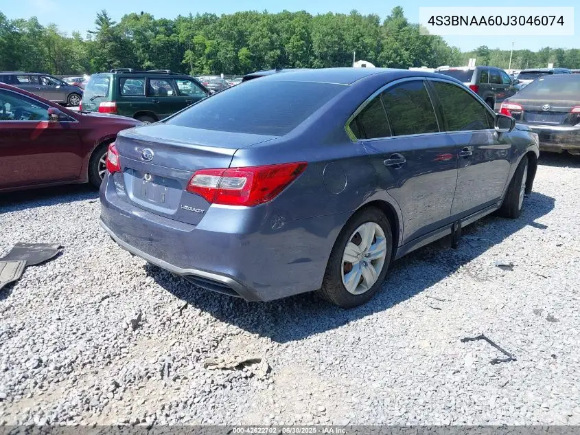 2018 Subaru Legacy 2.5I VIN: 4S3BNAA60J3046074 Lot: 42622702