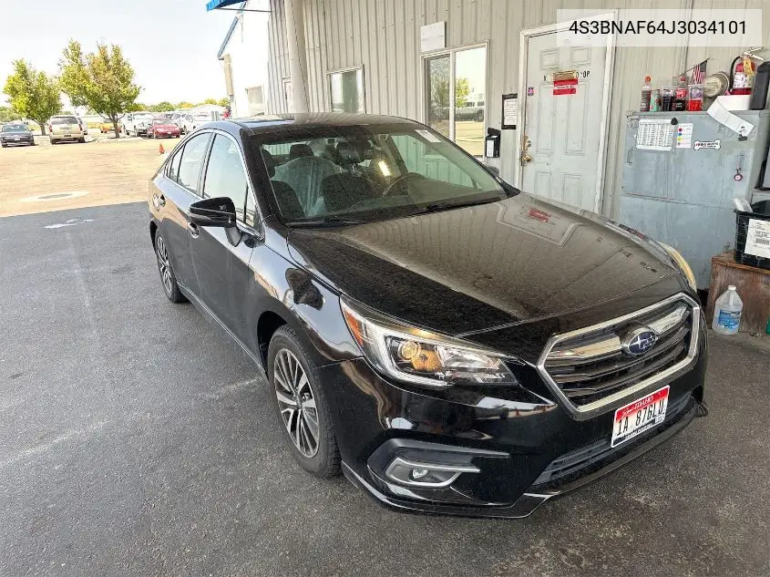 2018 Subaru Legacy 2.5I Premium VIN: 4S3BNAF64J3034101 Lot: 42642701