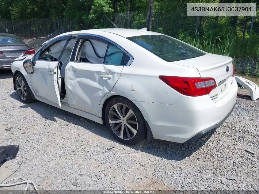 2018 Subaru Legacy 2.5I Limited VIN: 4S3BNAK65J3037904 Lot: 42764050