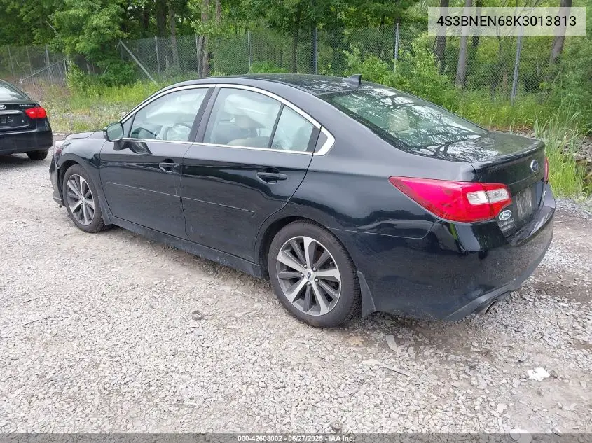 2019 Subaru Legacy 3.6R Limited VIN: 4S3BNEN68K3013813 Lot: 42608002