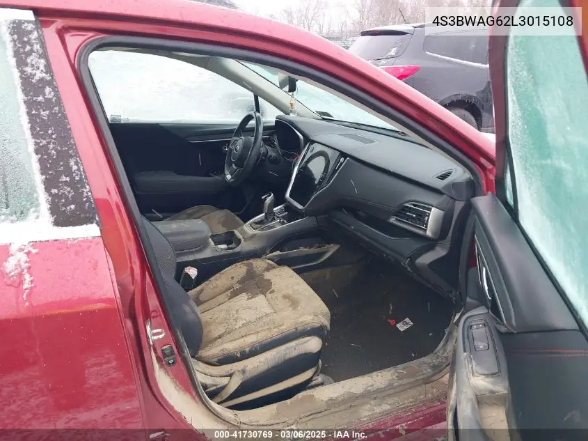 2020 Subaru Legacy Sport VIN: 4S3BWAG62L3015108 Lot: 41730769