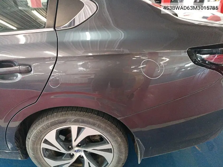 2021 Subaru Legacy Premium VIN: 4S3BWAD63M3015785 Lot: 42624946