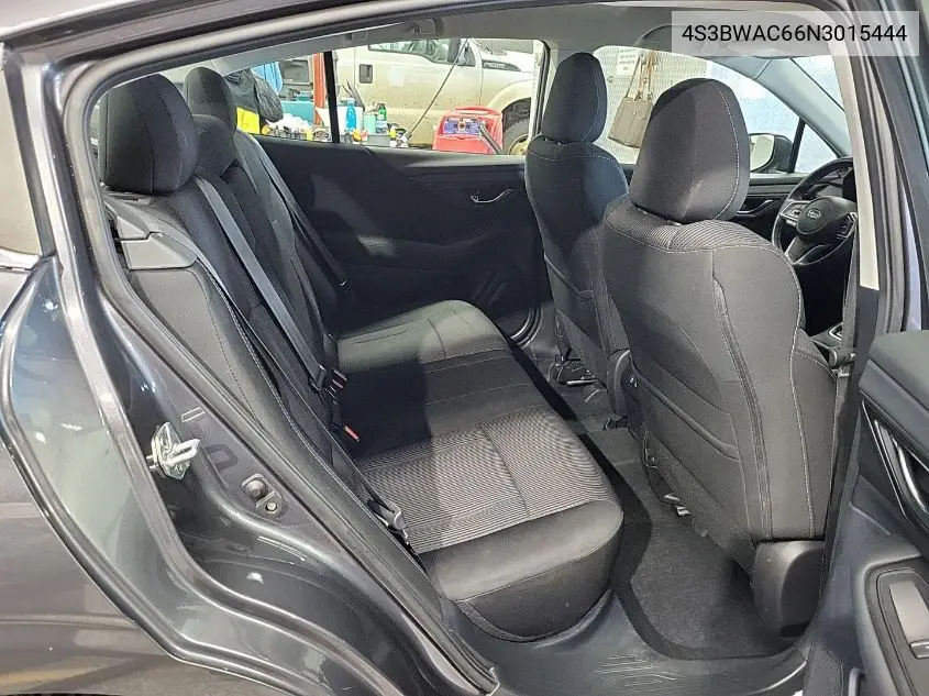 2022 Subaru Legacy Premium VIN: 4S3BWAC66N3015444 Lot: 42254045