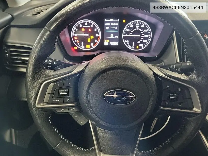2022 Subaru Legacy Premium VIN: 4S3BWAC66N3015444 Lot: 42254045