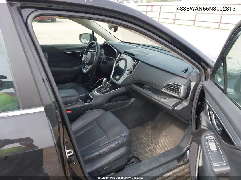 2022 Subaru Legacy Limited VIN: 4S3BWAN65N3002813 Lot: 42423276
