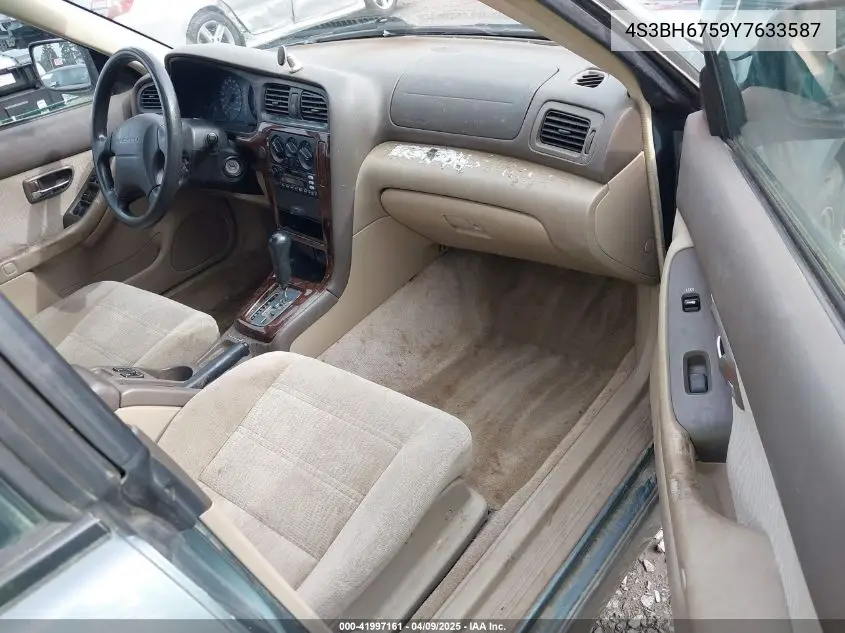 2000 Subaru Outback VIN: 4S3BH6759Y7633587 Lot: 41997161
