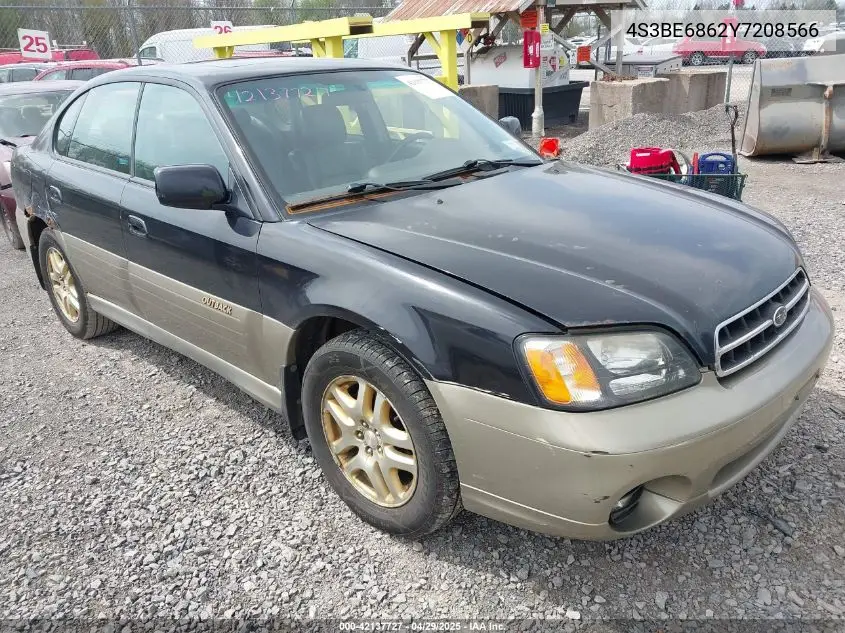 2000 Subaru Outback Limited VIN: 4S3BE6862Y7208566 Lot: 42137727