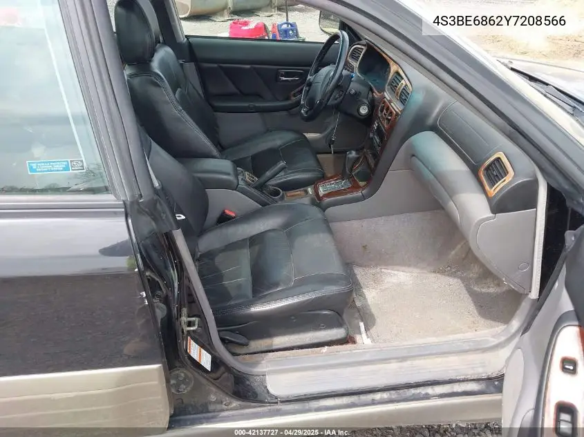 2000 Subaru Outback Limited VIN: 4S3BE6862Y7208566 Lot: 42137727