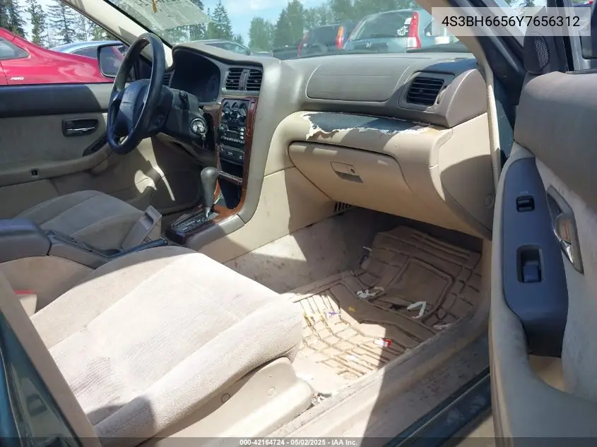 2000 Subaru Outback VIN: 4S3BH6656Y7656312 Lot: 42164724