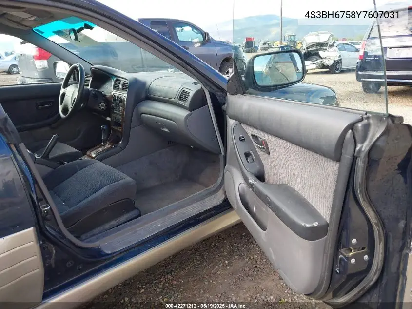 2000 Subaru Outback VIN: 4S3BH6758Y7607031 Lot: 42271212