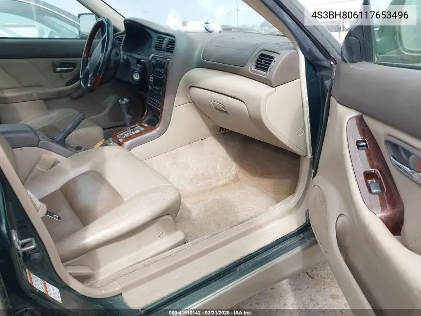 2001 Subaru Outback H6-3.0 VIN: 4S3BH806117653496 Lot: 41910142