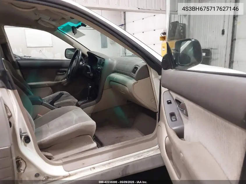 2001 Subaru Outback VIN: 4S3BH675717627146 Lot: 42235300