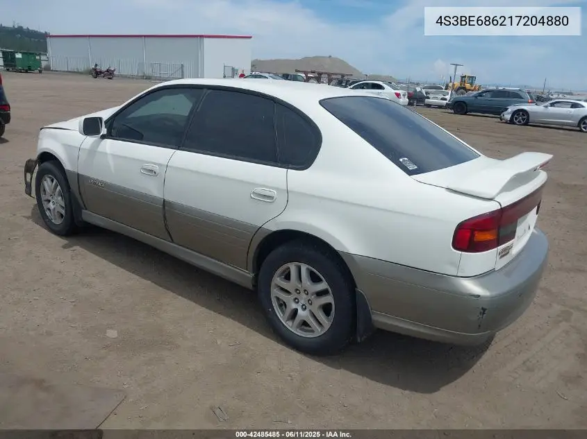 2001 Subaru Outback Limited VIN: 4S3BE686217204880 Lot: 42485485