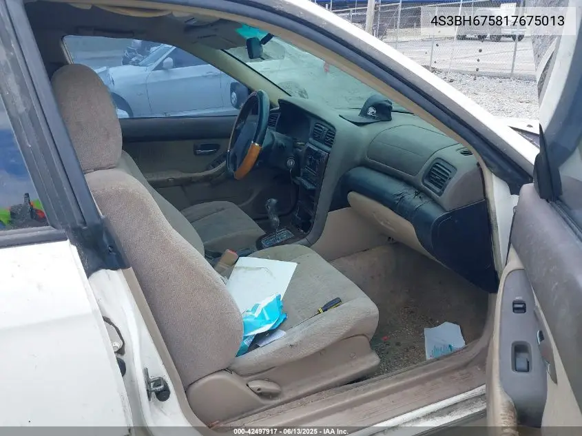 2001 Subaru Outback VIN: 4S3BH675817675013 Lot: 42497917